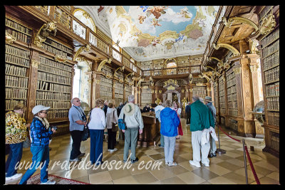 The Melk Library with 70,000+ books from the 9th through the 15th centuries