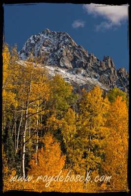 At Blue Lakes meadow at end of County Road 7