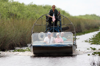 Airboat crossing