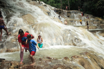 600 foot high, Dunns River Falls