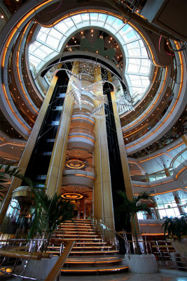 Inside view, Royal Carribean Cruise ship