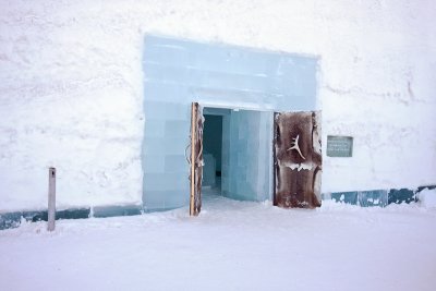 ICEHOTEL Entrance