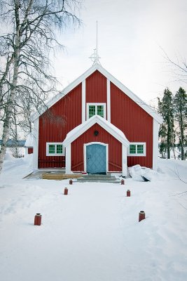 Church Jukkasjarvi