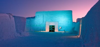 Entrance ICE Hotel