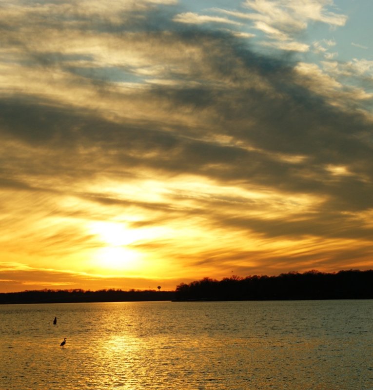Sunset on the Water