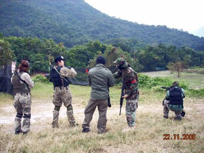 One-Zero and Colt with BMTU @ Combat Games - 22 Nov 2008