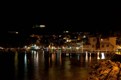 n4768 Avalon harbor by night.