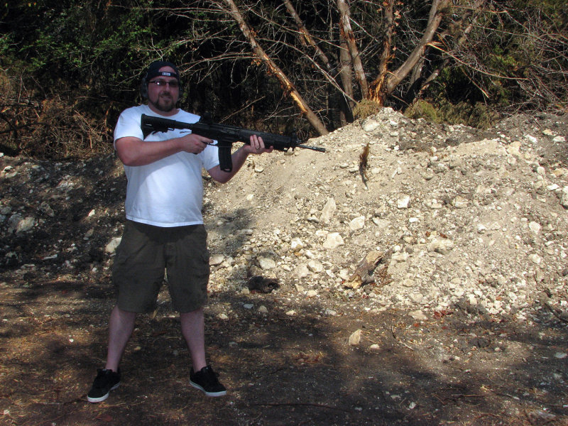 Ray is form Ireland - they don't get to play with guns.