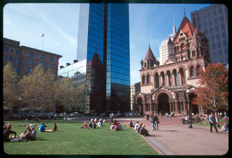 Church and Scraper, Boston, MA