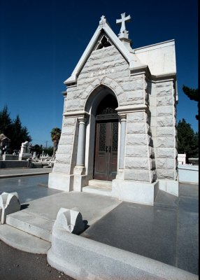 Tomb in Santa Clara Mission Cementary, Santa Clare, California