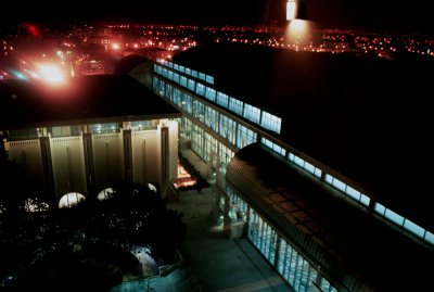 Back of convention center towards South San Jose