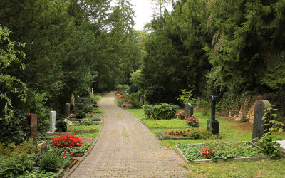 Bergfriedhof, Heidelberg, Tyskland