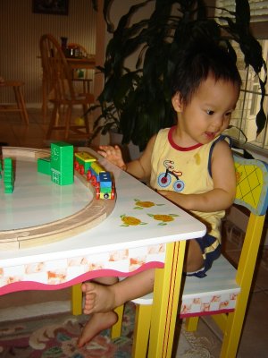 聚聚玩小火車