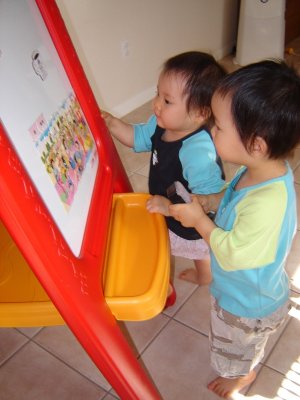 兩個小畫家