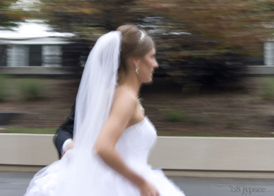 bride in a hurry