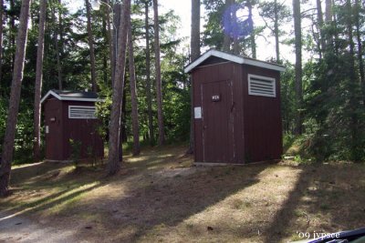 outhouses