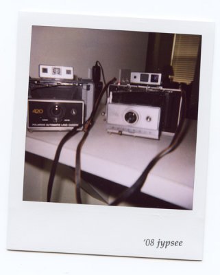 two old polaroids