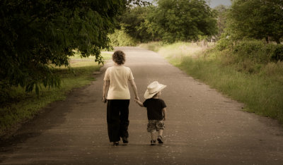 A Walk with Grandma