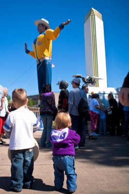 Meeting Big Tex