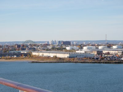 View From the Deck -- Port Liberty, NJ