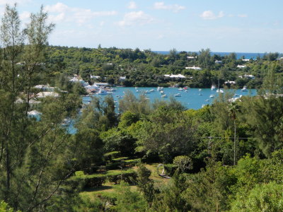 View of Exclusive Bermuda Residential Area