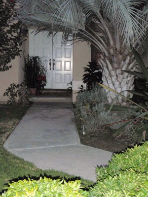 Front Entryway/Walkway -- Before