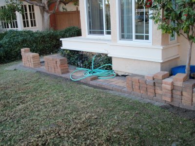 Walkway Across Front of House