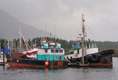 Sitka Fishing Boats