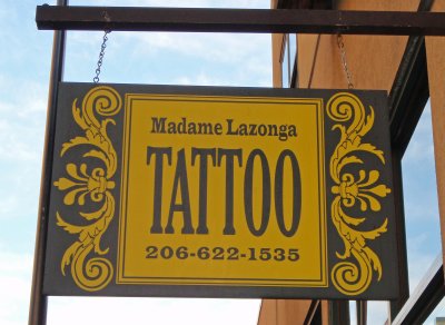 Every town visited this trip had a tattoo parlor!