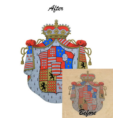 The De Croy Family Crest
