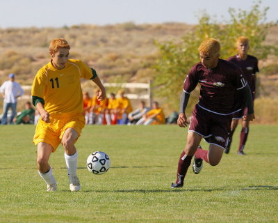 Soccer: Los Alamos vs Belen BV -- 10/30/2008
