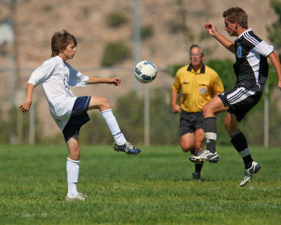 Soccer: Santa Fe High vs Cleveland BJV -- 9/25/2009