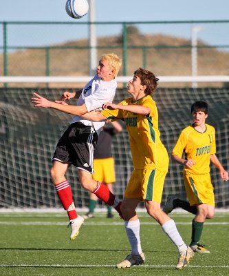 Soccer: Albuquerque Academy vs Los Alamos BV -- (Quarterfinal 11/4/2010)