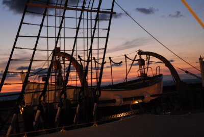 Sunset on board - 2008 - by Pietrolucci R.