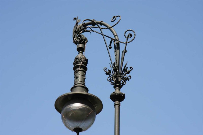Jugendstil Street Light in Berlin