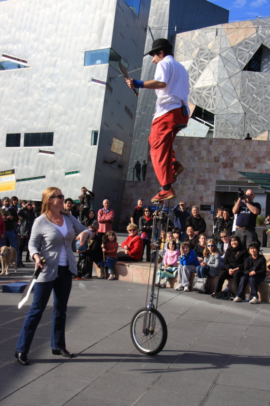 23 Unicyclist