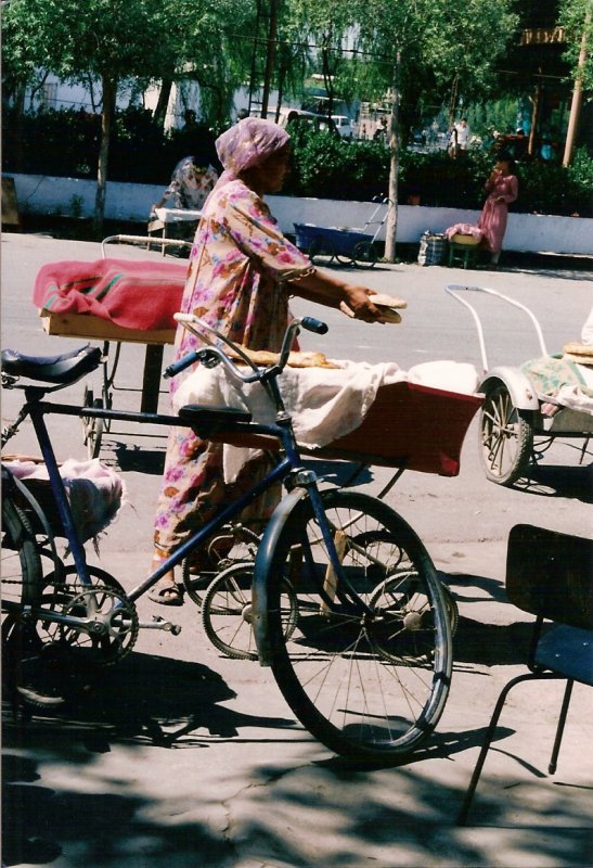 Selling bread