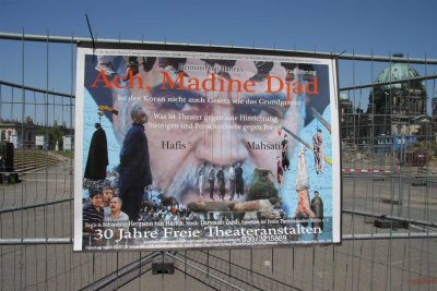 Theatre play affiche in Berlin