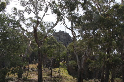 9 January Rock formations of Hanging Rock aka Mt. Diogenes
