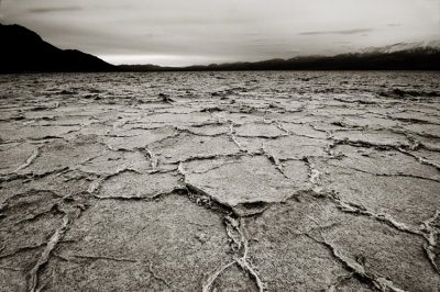 Gloomy Morning Bad Water, Death Valley