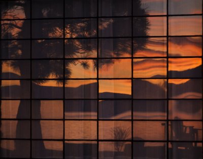 Tahoe Sunset Reflection