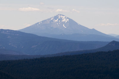 Mt Shasta from Crater Lake