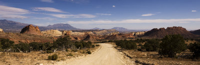 Capitol Reef NP from Burr drive