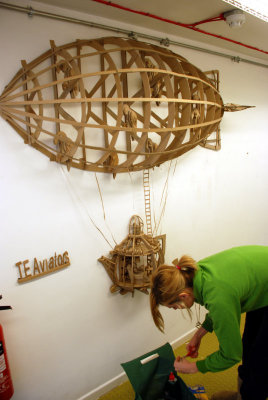 Teaviators  with Joanna for Limehouse exhibition