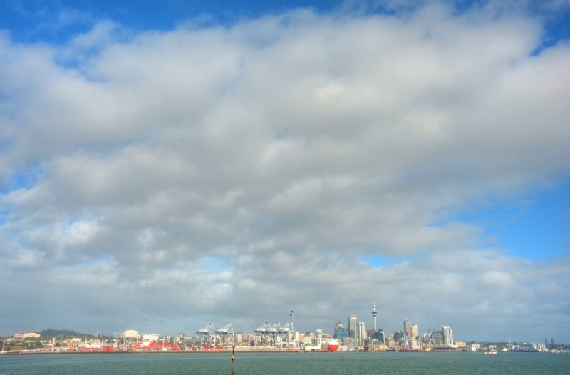 Auckand from Devonport Island