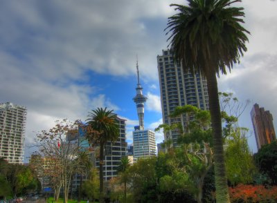 Downtown from Albert Park