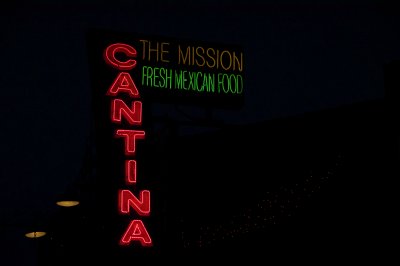 Mission Cantina Neon