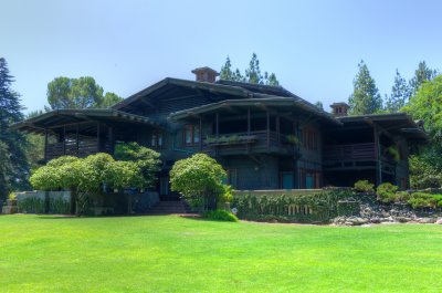 Gamble House from the Back