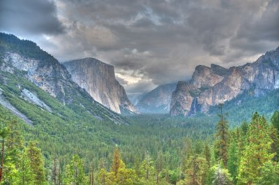 Tunnel View C HDR