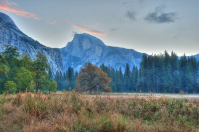 Pink Cloud Half Dome HDR